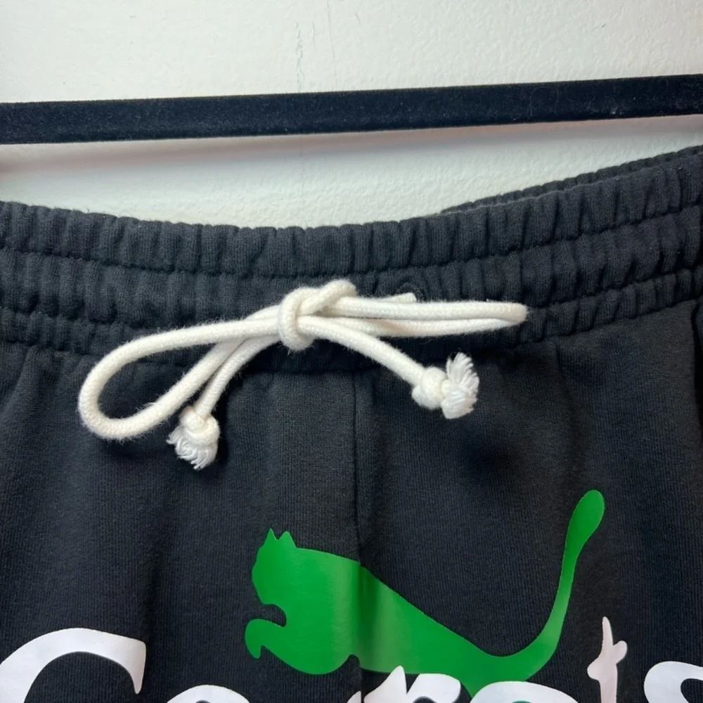 PUMA x Carrots 7" Sweat Shorts Black Casual Athletic Streetwear Mens Size Medium - Picture 4 of 15